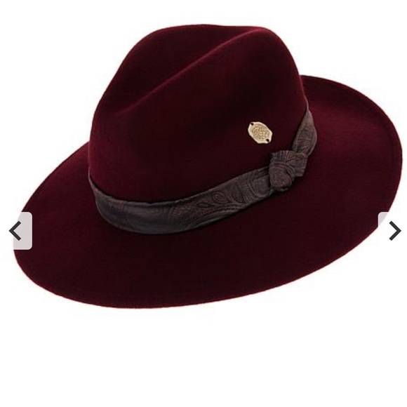 Nwt Vince Camuto Hat Wool Panama W 
